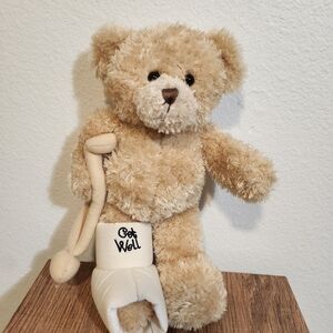 Gund Tan Get Well Teddy Bear